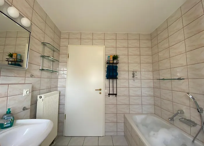 شقة Idyllisches Ansbacher 1 Stock Mit Aufzug أنسباخ